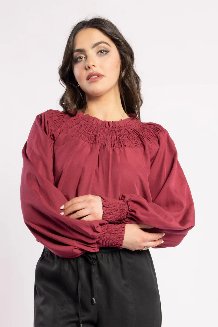 
                  
                    KARIN BLOUSE-Shiraz
                  
                