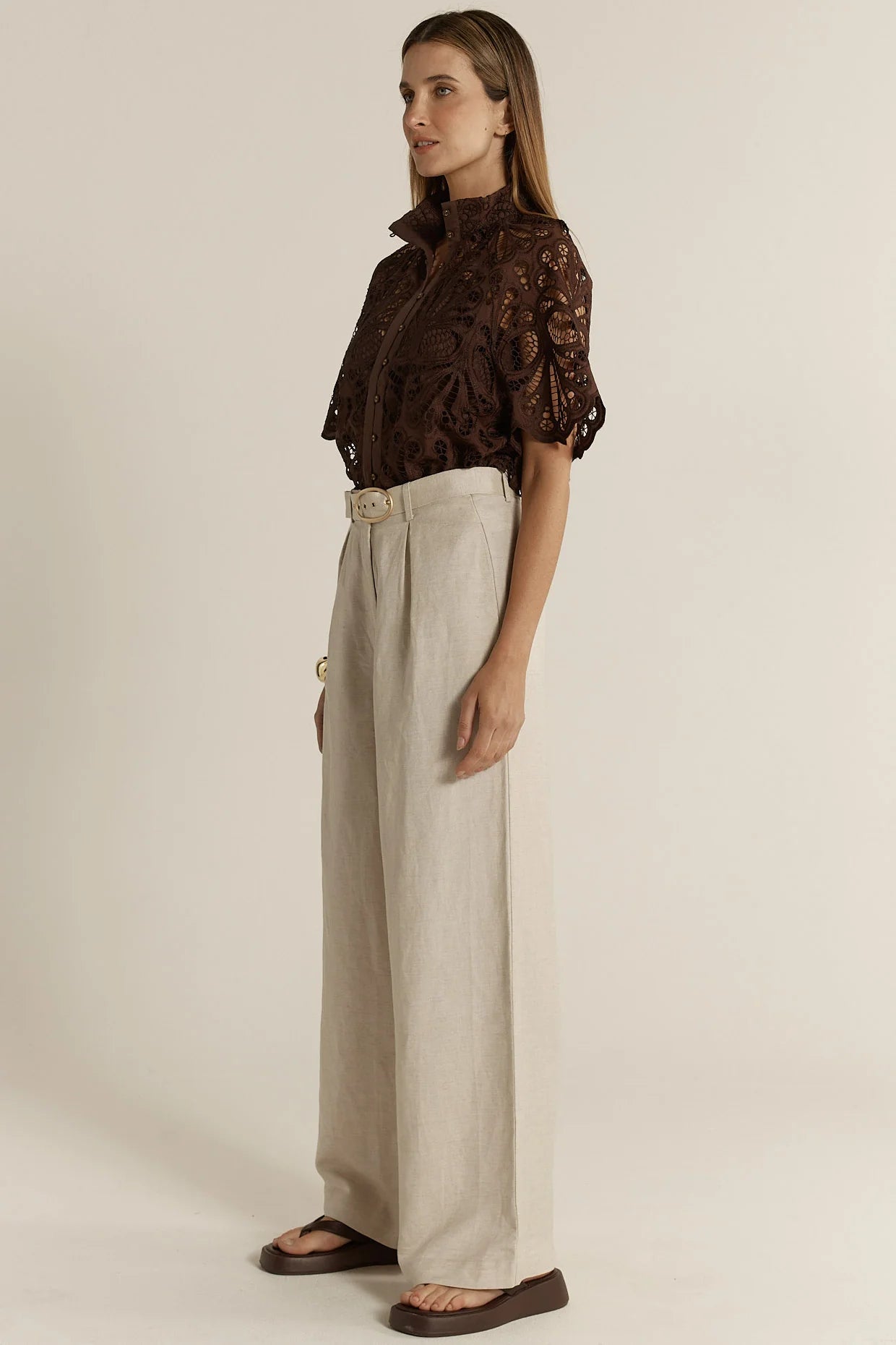 
                  
                    AMARA BELTED PANT-FLAX
                  
                