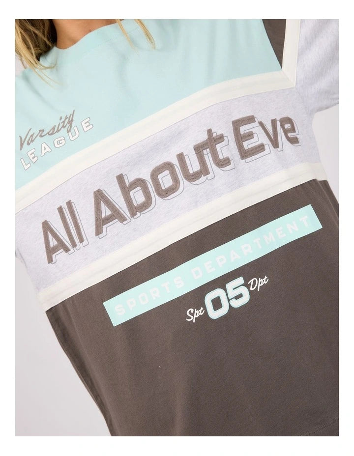 
                  
                    ALL ABOUT EVE PREMIER PANEL RELAXED TEE
                  
                
