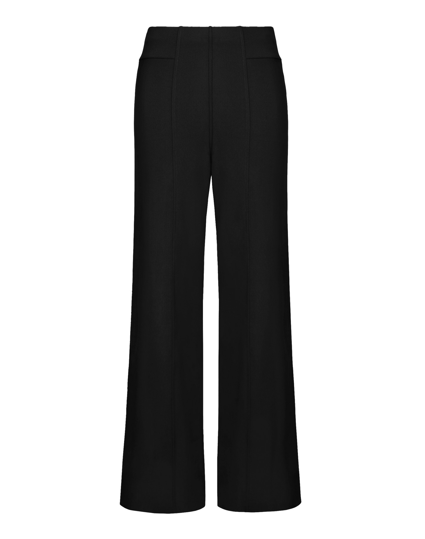 
                  
                    WIDE LEG KNIT TUX PANT -BLACK
                  
                