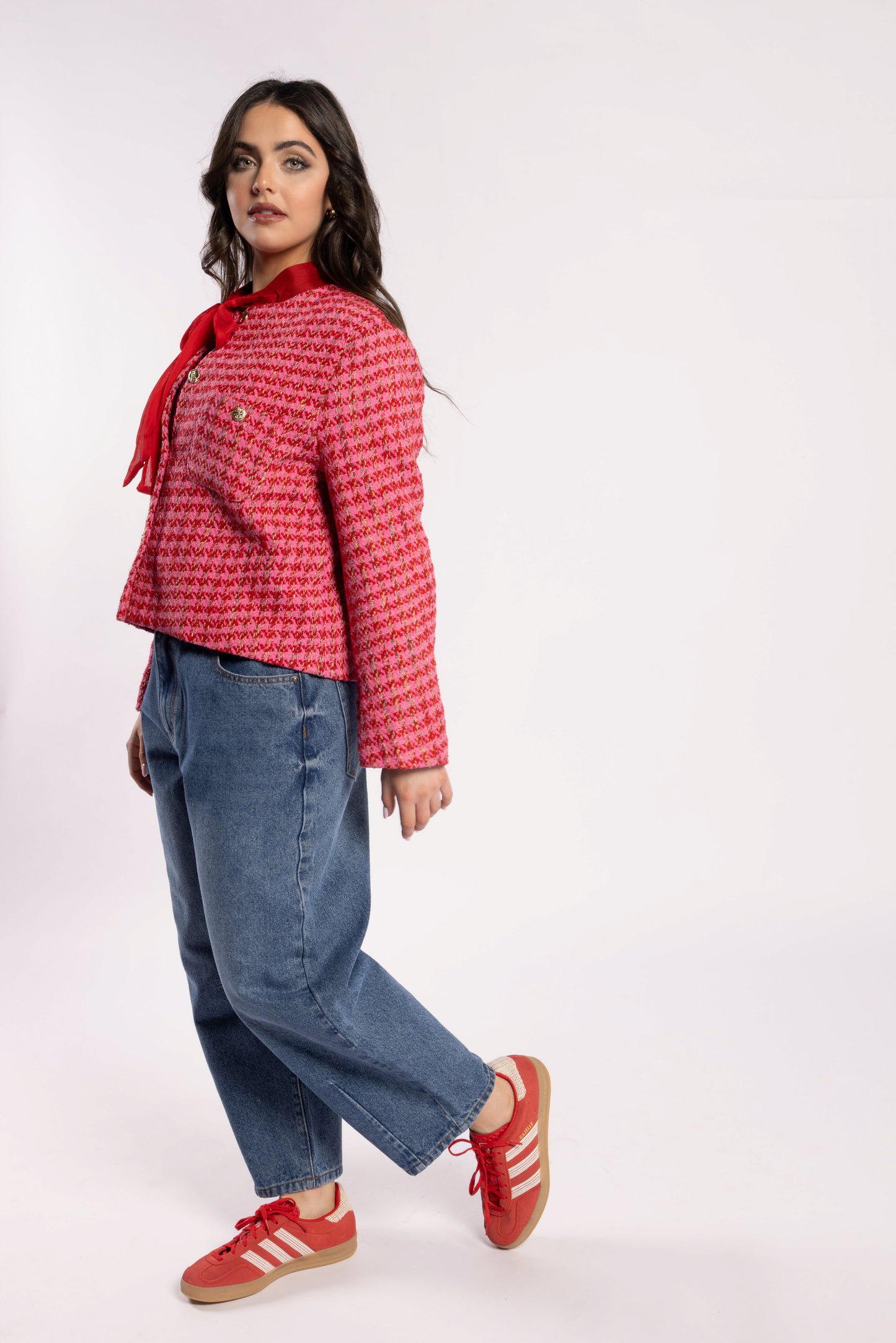 
                  
                    SEINE BLAZER-Pink herringbone/pink
                  
                