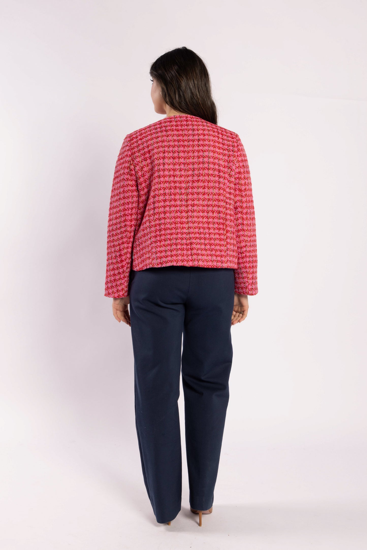 
                  
                    SEINE BLAZER-Pink herringbone/pink
                  
                