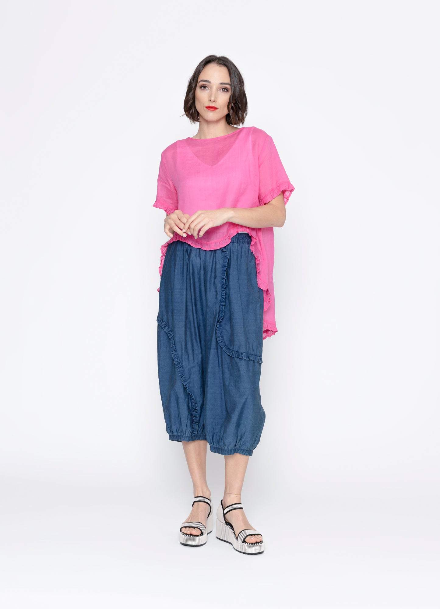 
                  
                    Tanya Shirt-hot pink
                  
                