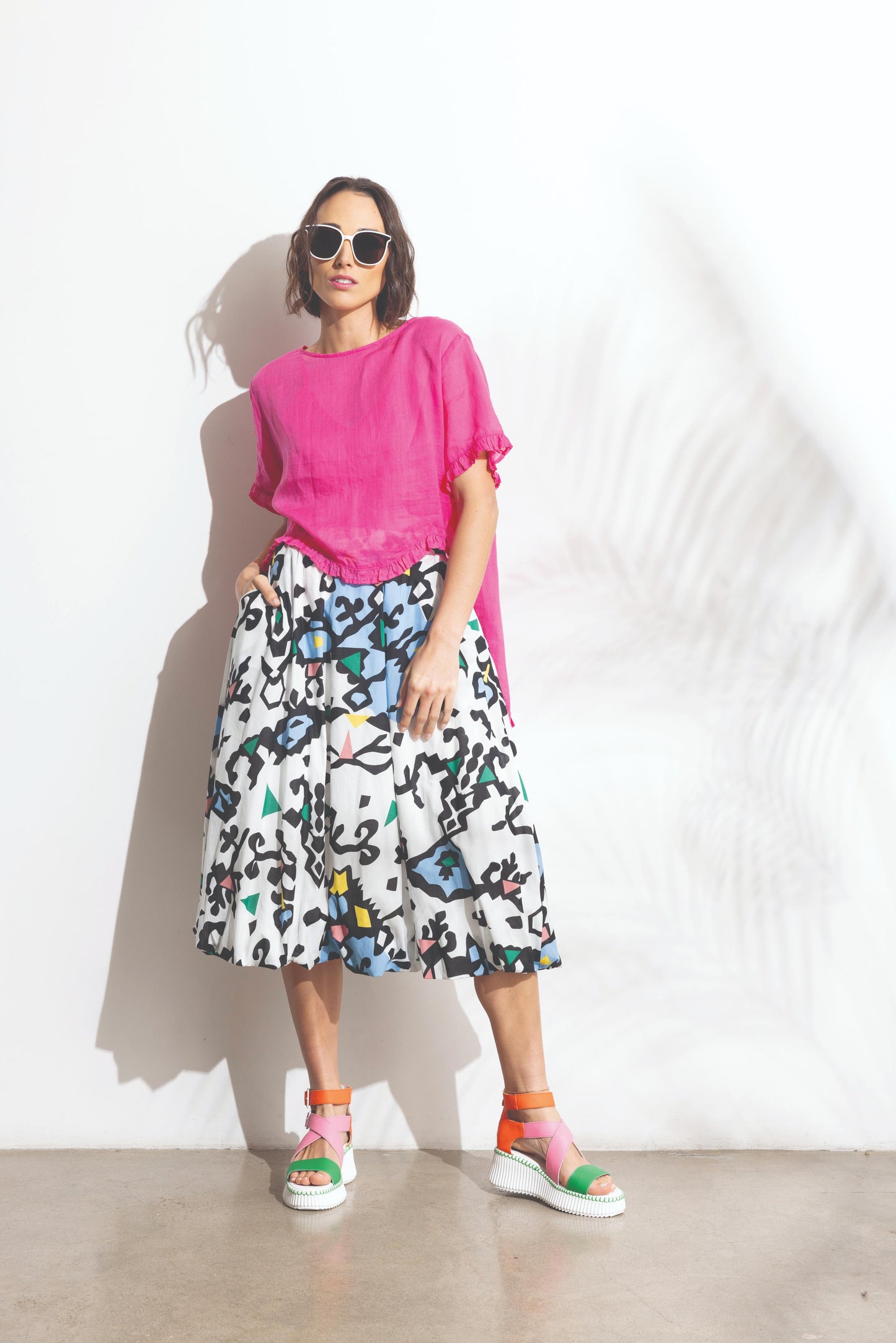 
                  
                    Tanya Shirt-hot pink
                  
                
