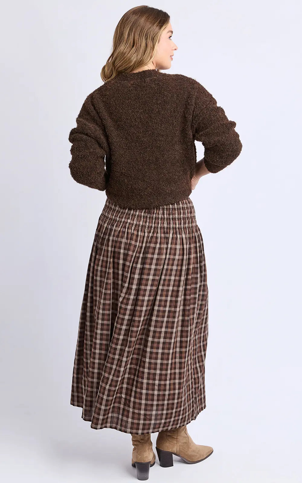 
                  
                    COCO CHECK SKIRT
                  
                