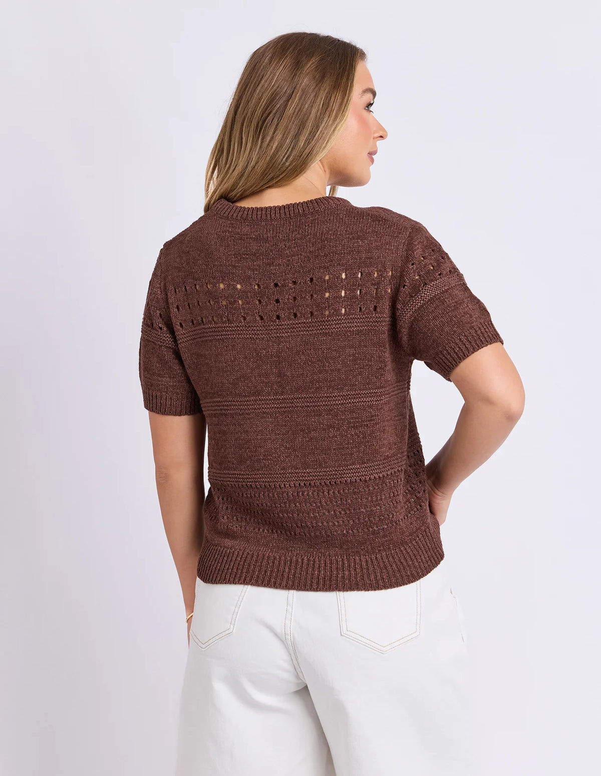 
                  
                    FOXWOOD SABLE KNIT TOP-CHOCOLATE
                  
                