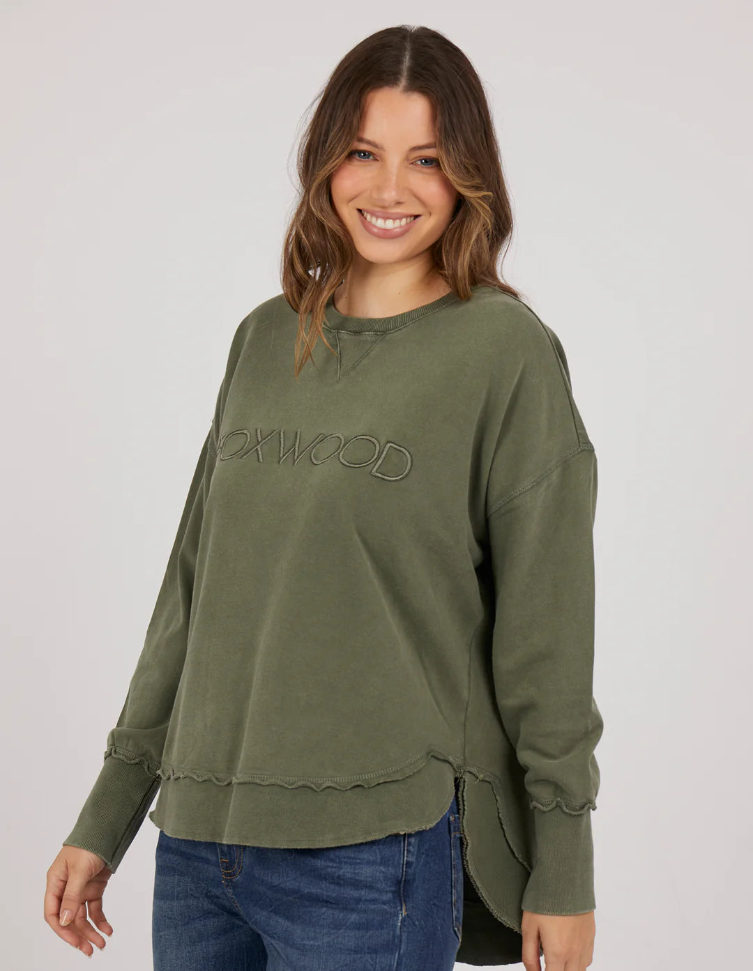 
                  
                    Foxwood Simplified Sweatshirt - Khaki washed
                  
                