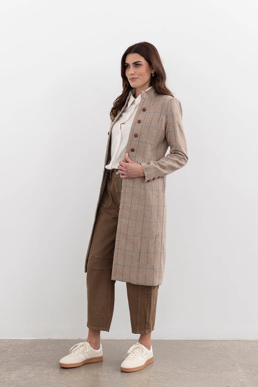 
                  
                    Camila Coat-PLAID
                  
                