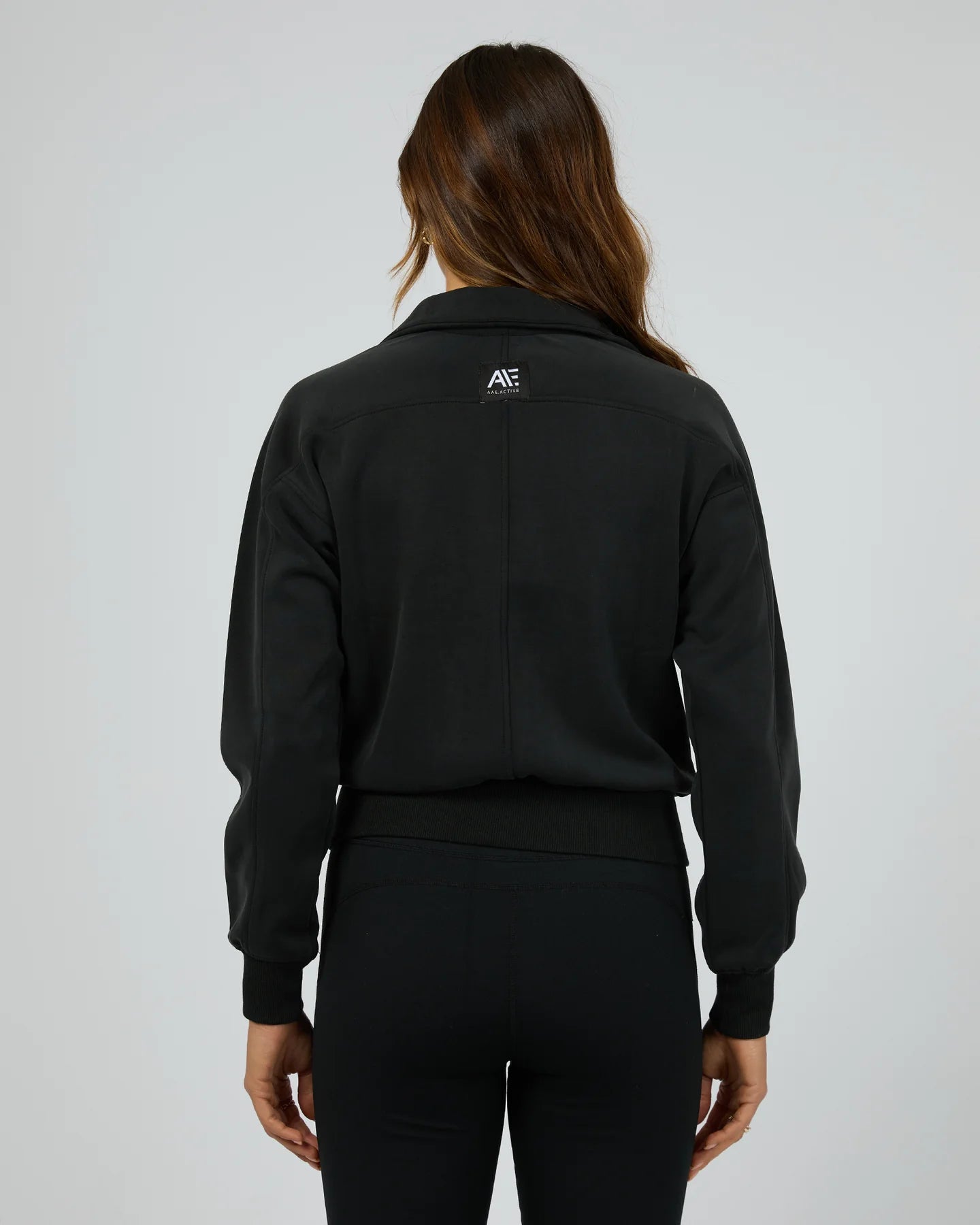 
                  
                    Luxe Active Zip Through Black
                  
                