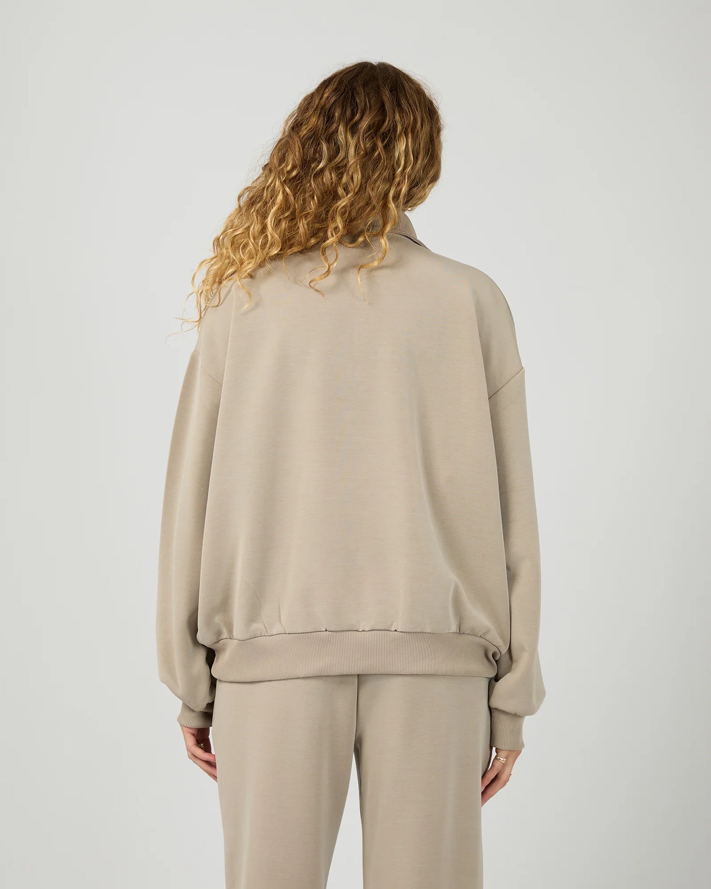 
                  
                    ALL ABOUT EVE Luxe Active 1/4 Zip Stone
                  
                
