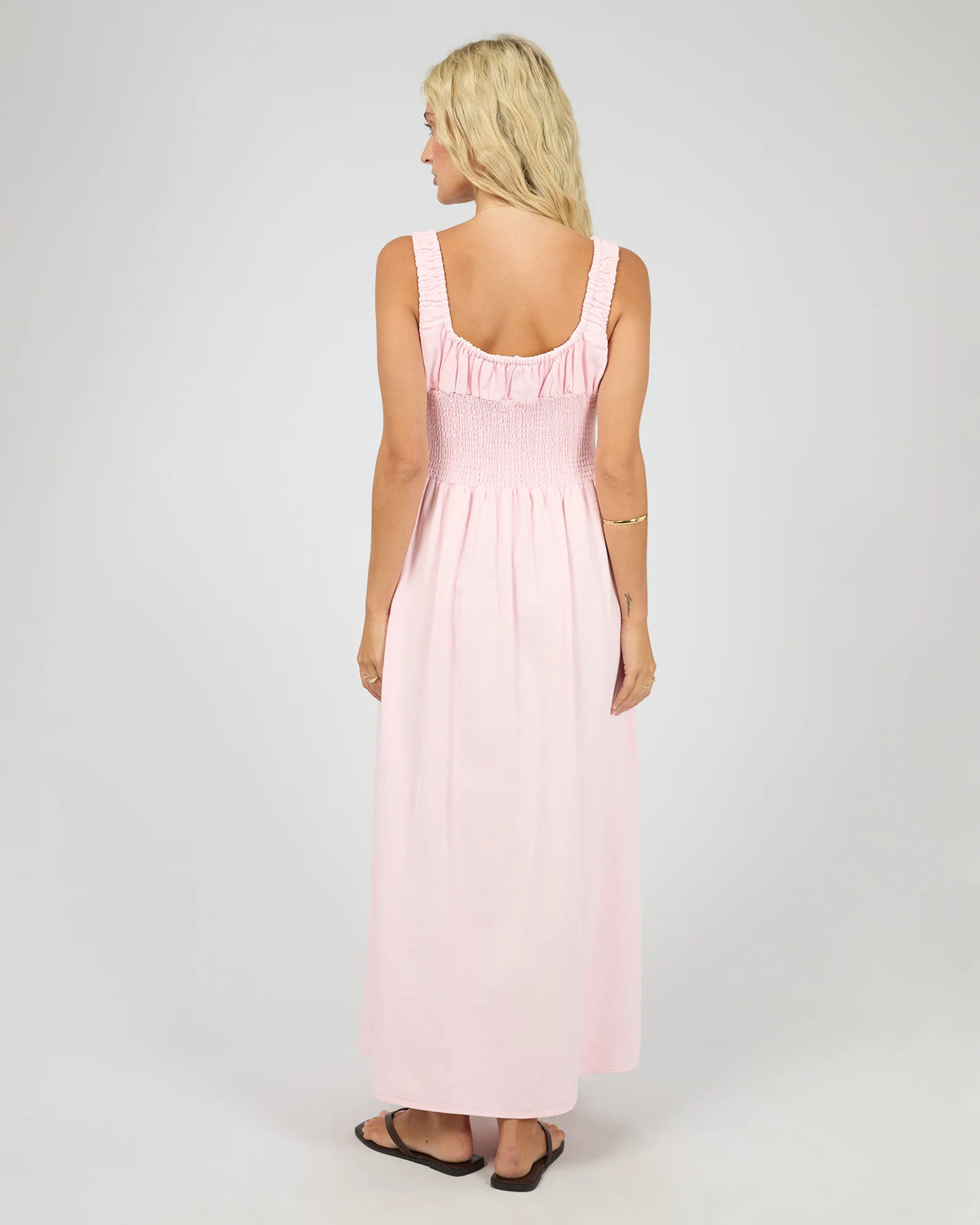 
                  
                    ALL ABOUT EVE POPPY DENIM DRESS-PINK
                  
                