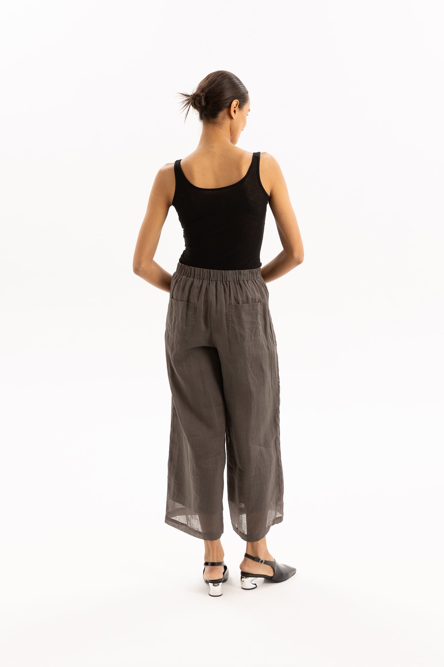 
                  
                    MILLY PANTS-CHARCOAL
                  
                