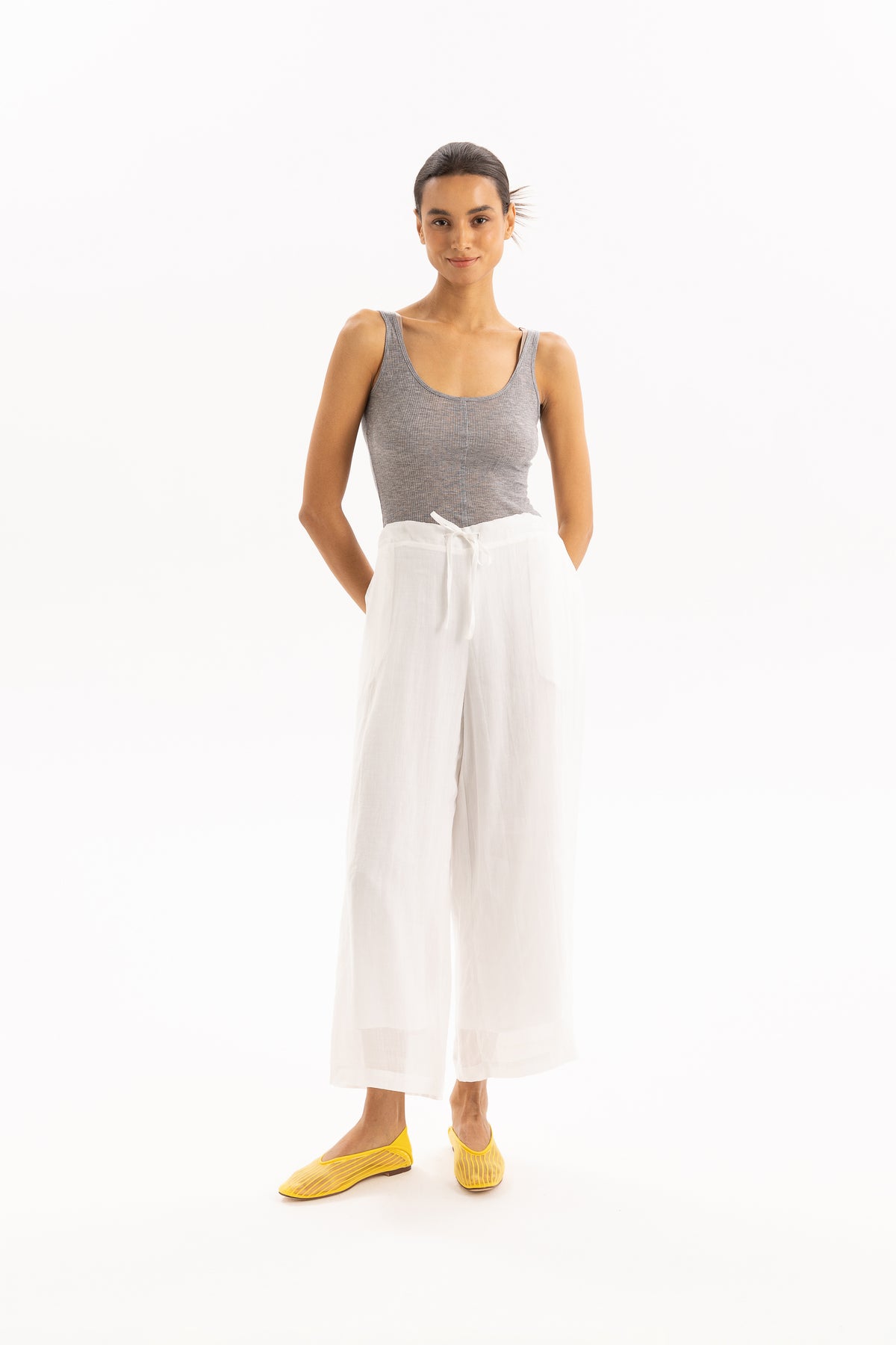
                  
                    MILLY PANTS-WHITE
                  
                