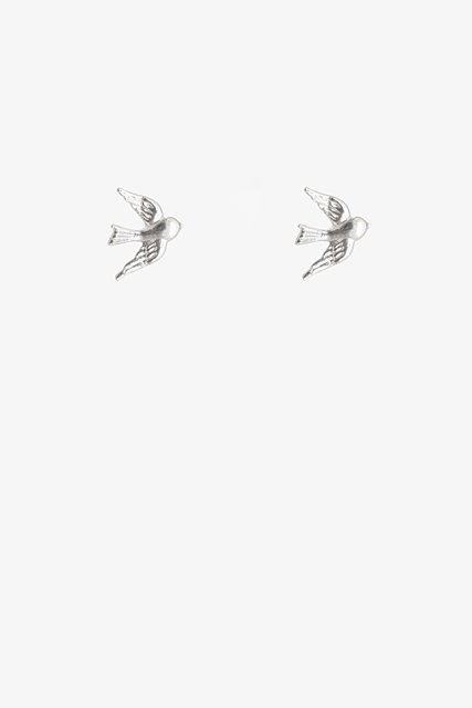 Antler fine earrings swallow