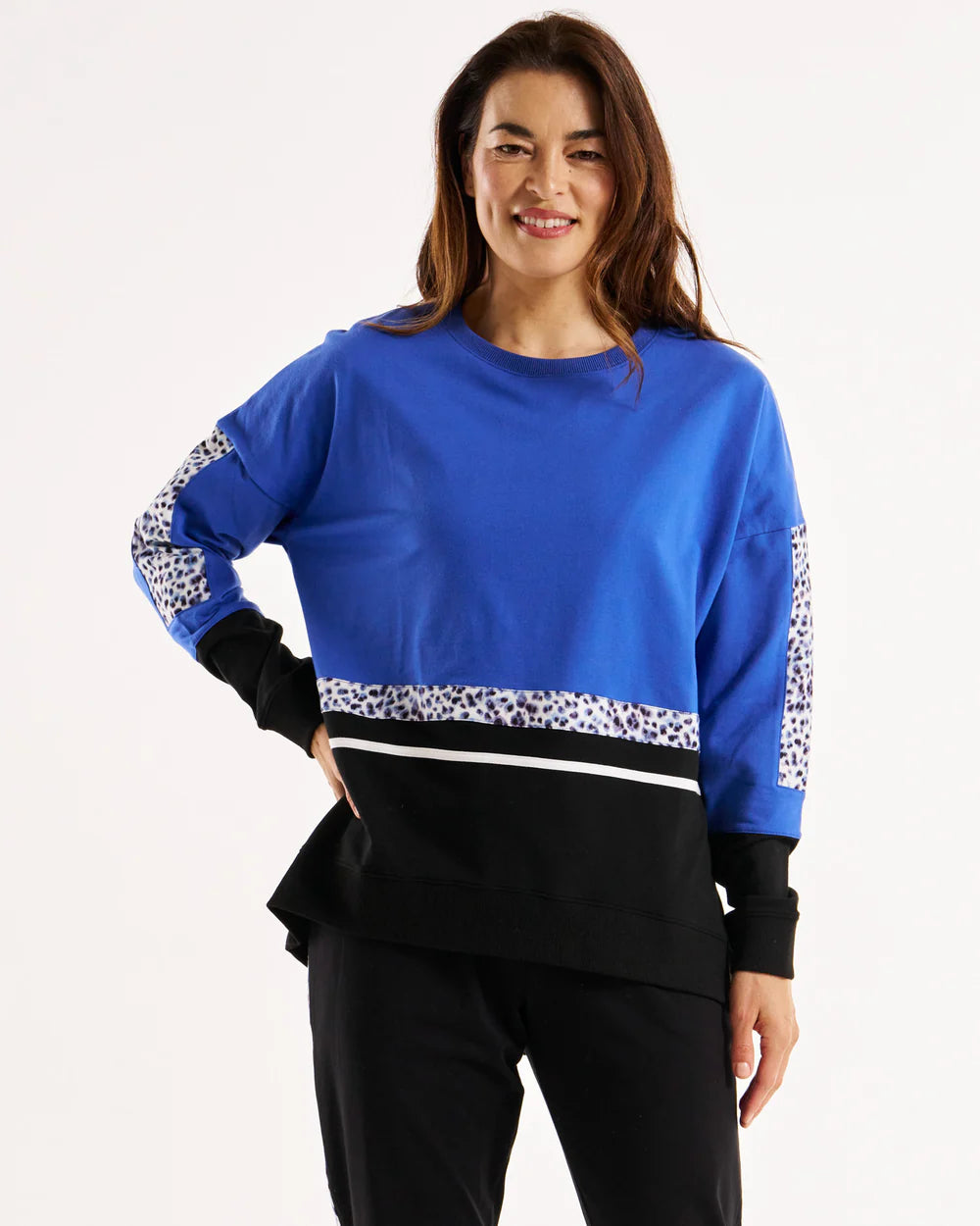 
                  
                    Emmaline Splice Jumper - Leopard Splice
                  
                