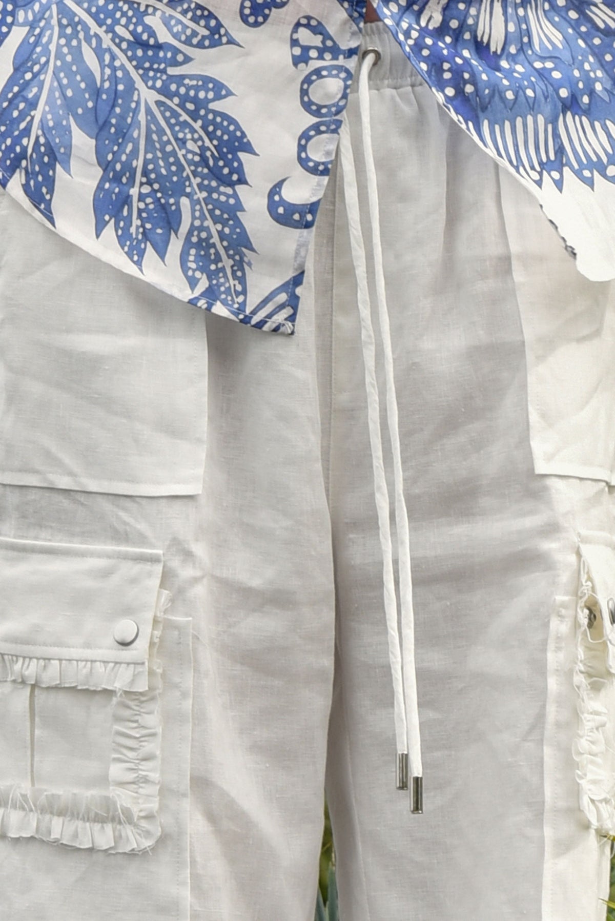 
                  
                    COOP LINEN ON THE EDGE PANT-WHITE
                  
                