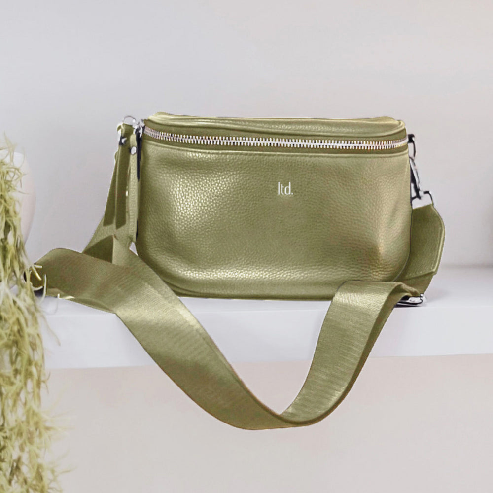 DANI CROSS-BODY BAG -KHAKI