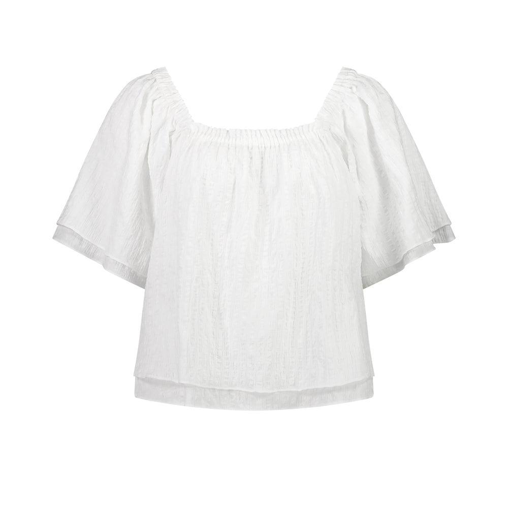 
                  
                    Parade Top White K5066
                  
                