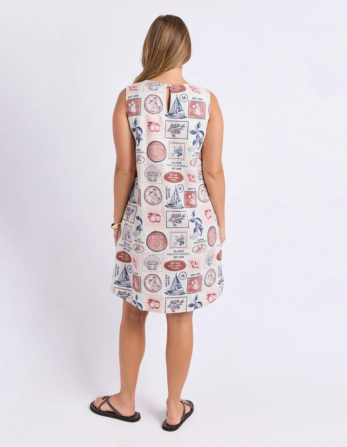 
                  
                    FOXWOOD FRENCH RIVERIA DRESS-PRINT
                  
                