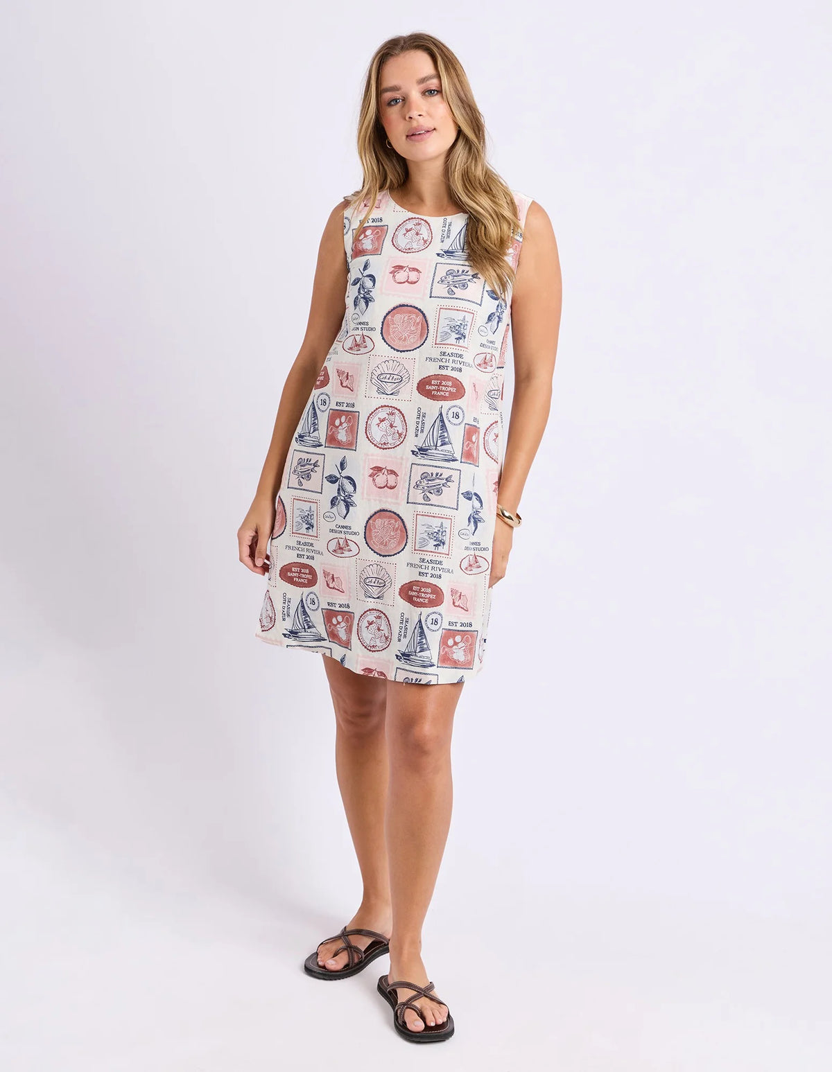 
                  
                    FOXWOOD FRENCH RIVERIA DRESS-PRINT
                  
                