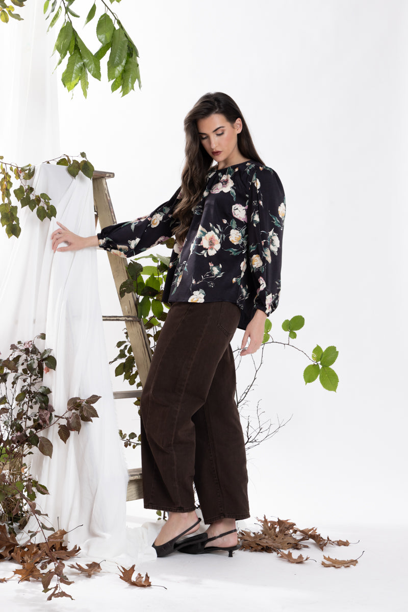 
                  
                    LORENZA BLOUSE-INK BLOOM-PRE ORDER
                  
                