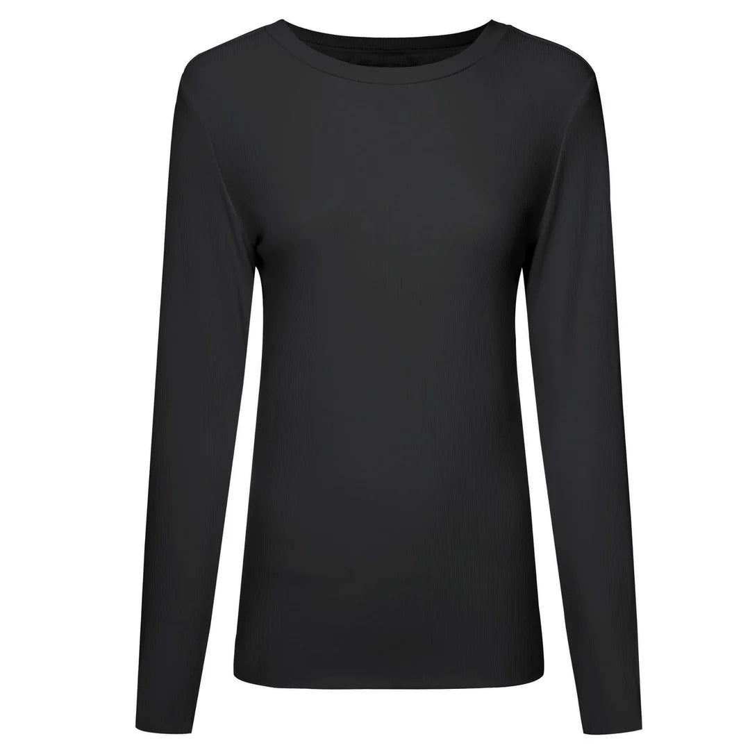 
                  
                    Lina long sleeve rib knit
                  
                