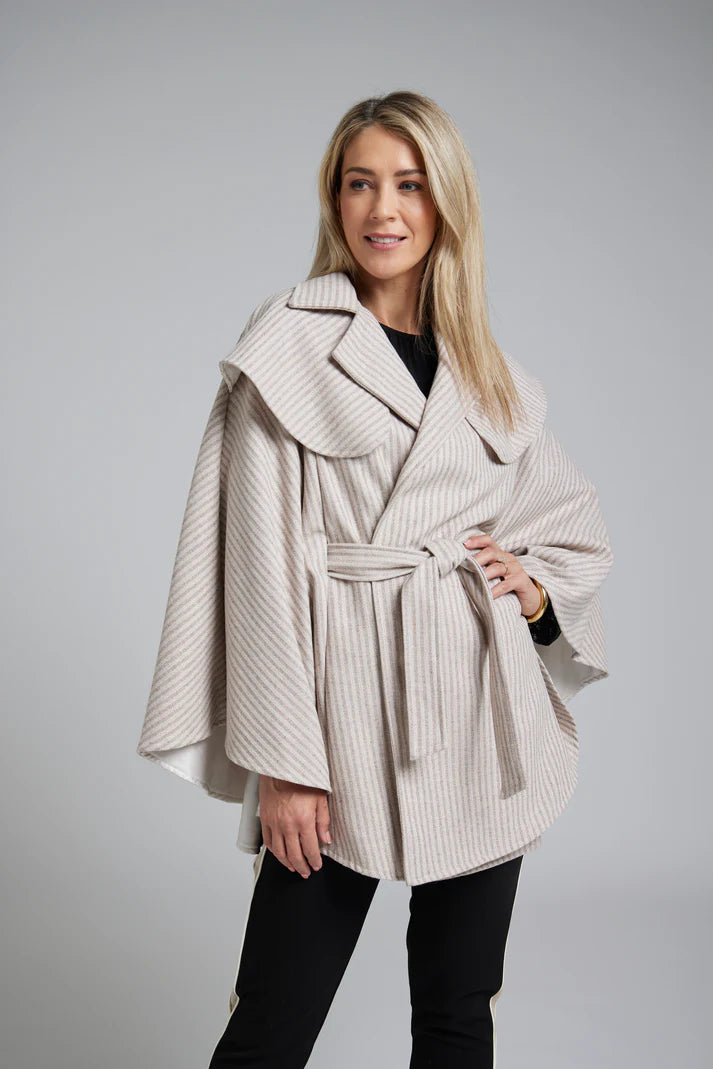 
                  
                    Suri Cape | Winter Wool Cape | N-E-S
                  
                