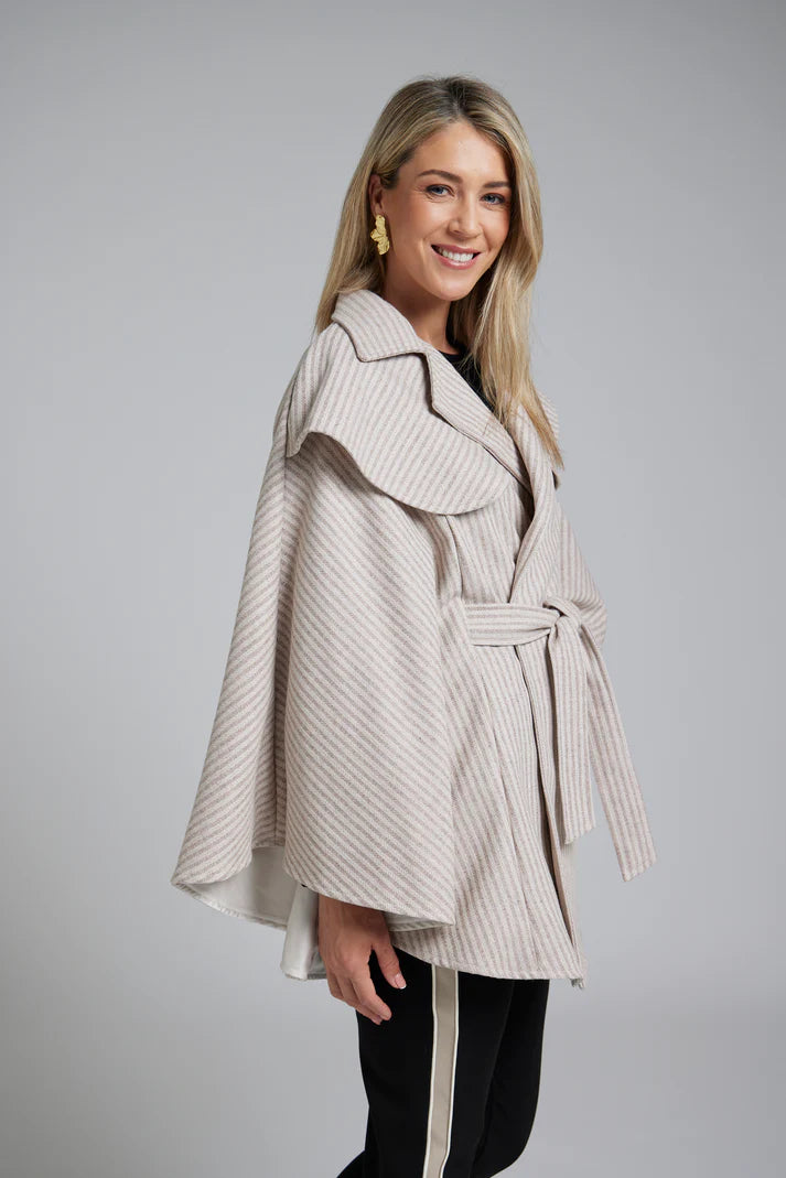 
                  
                    Suri Cape | Winter Wool Cape | N-E-S
                  
                