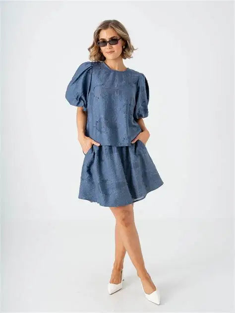 
                  
                    MSCH ORKIDEA SKIRT-VINTAGE INDIGO
                  
                