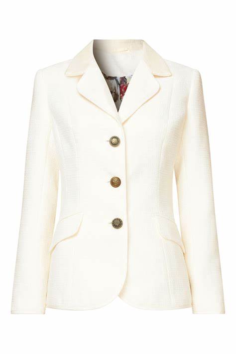 
                  
                    The Camille Jacket Cream
                  
                