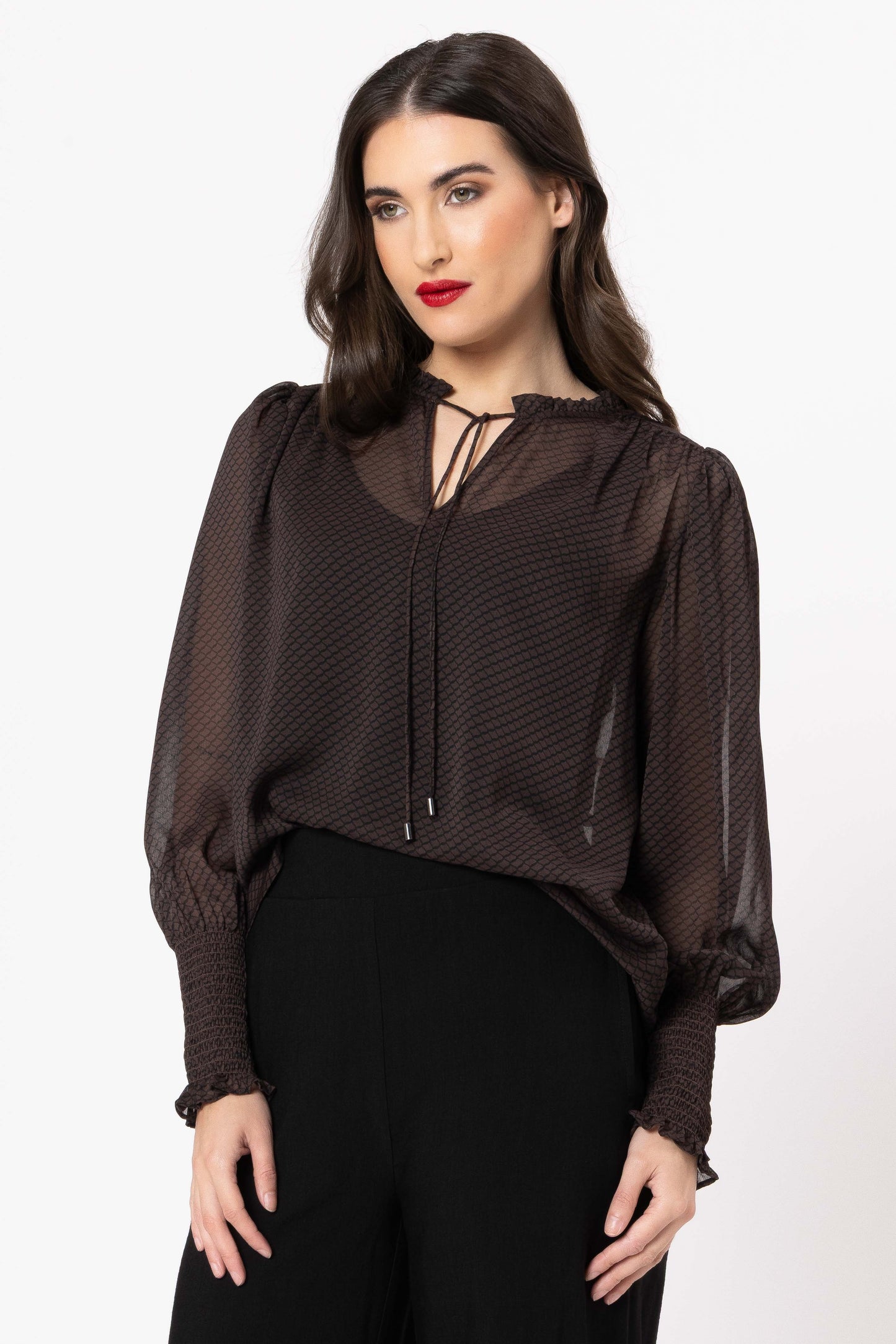 
                  
                    BYRON BLOUSE-MOCHA LACE
                  
                