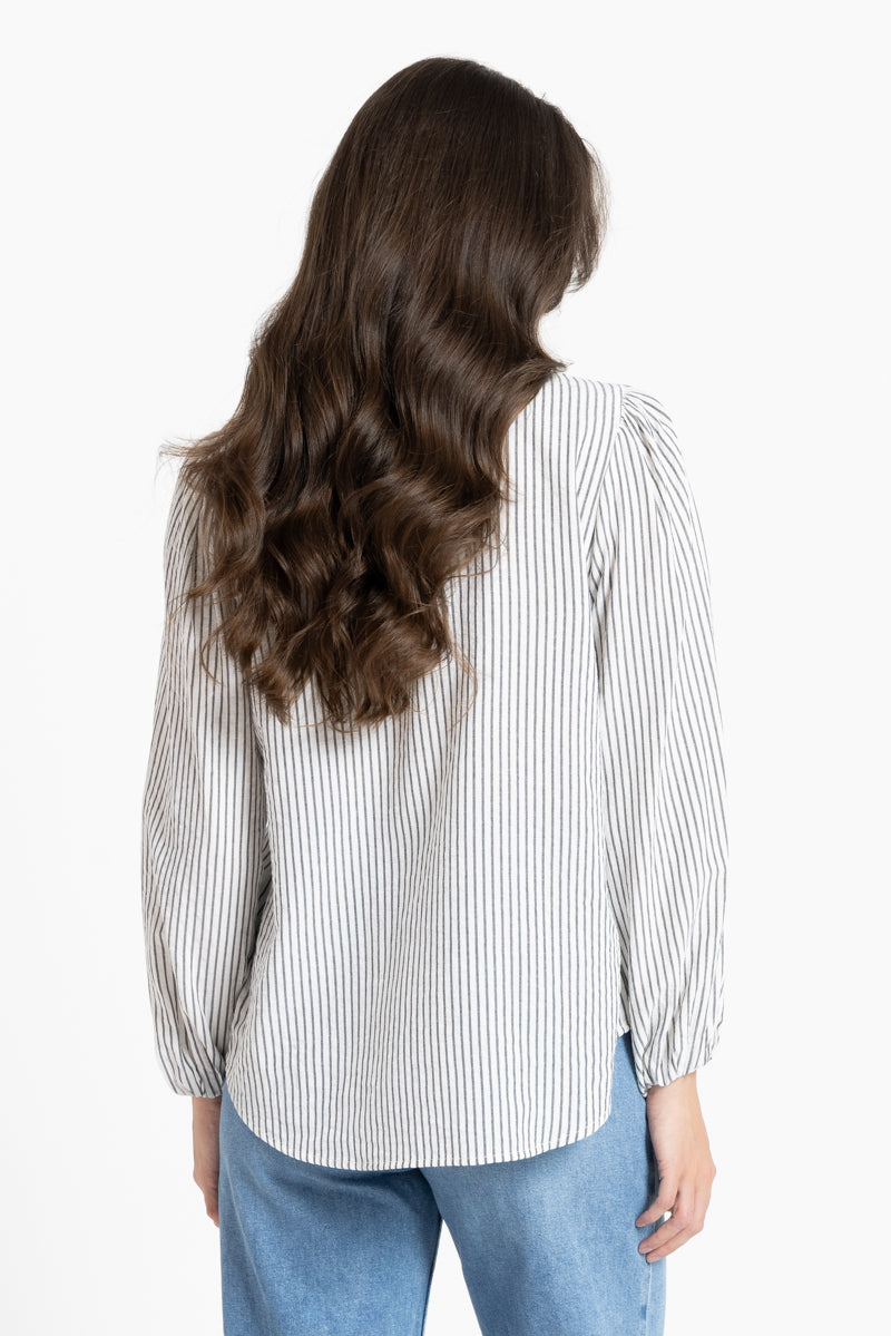 
                  
                    BRILLIANCE BLOUSE-STRIPE-PRE ORDER
                  
                