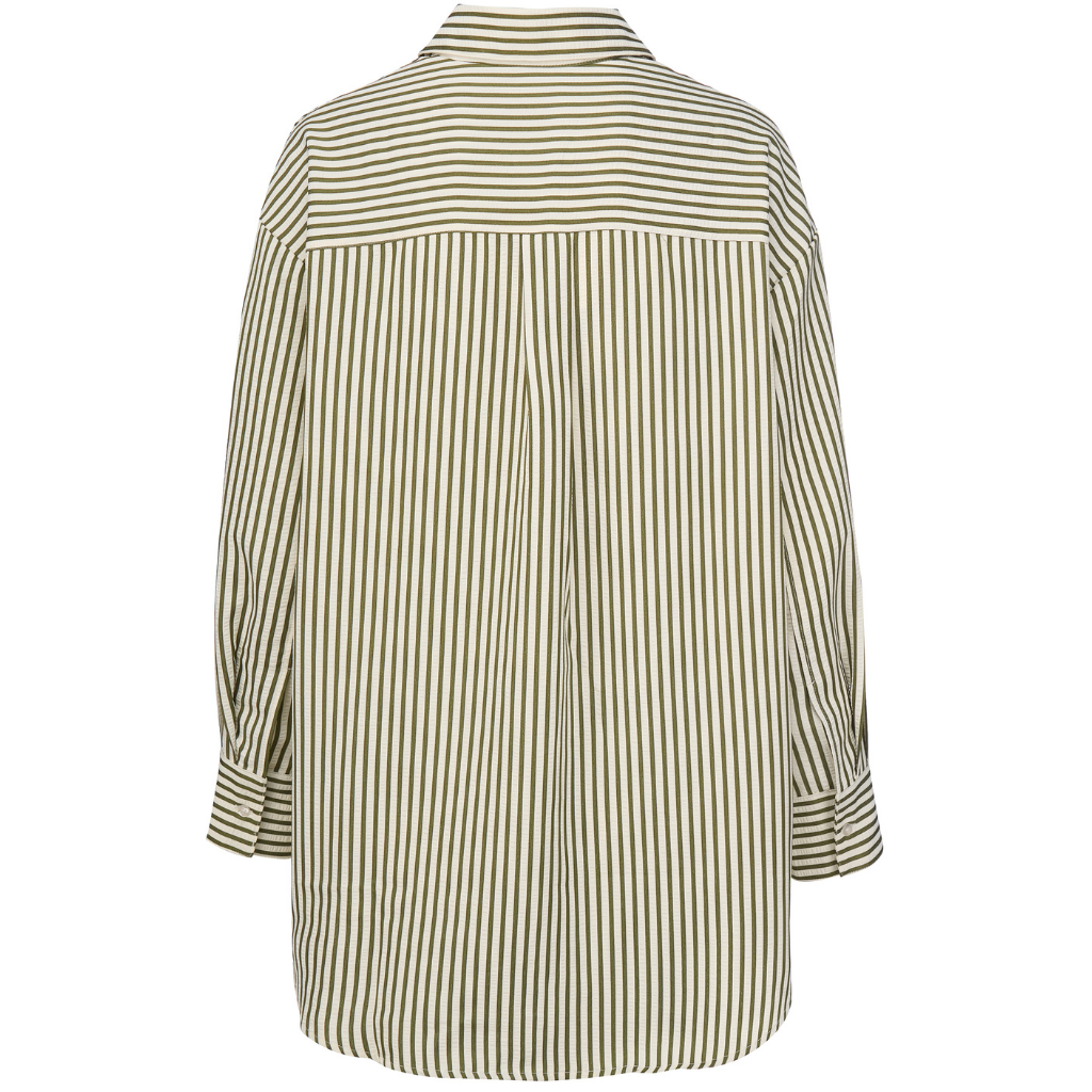 
                  
                    Sassy Shirt-Bonsai/White Stripe
                  
                