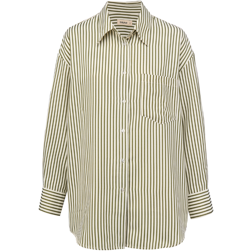
                  
                    Sassy Shirt-Bonsai/White Stripe
                  
                