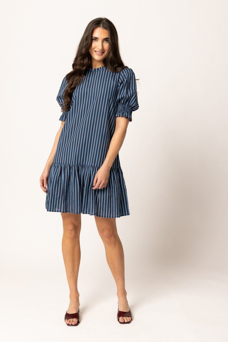 
                  
                    IMPRESSIONABLE DRESS-CLASSIC STRIPE-due august
                  
                