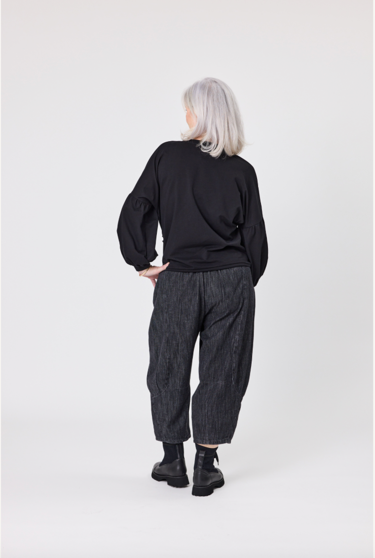 
                  
                    SONJA PANT-BLACK DENIM
                  
                