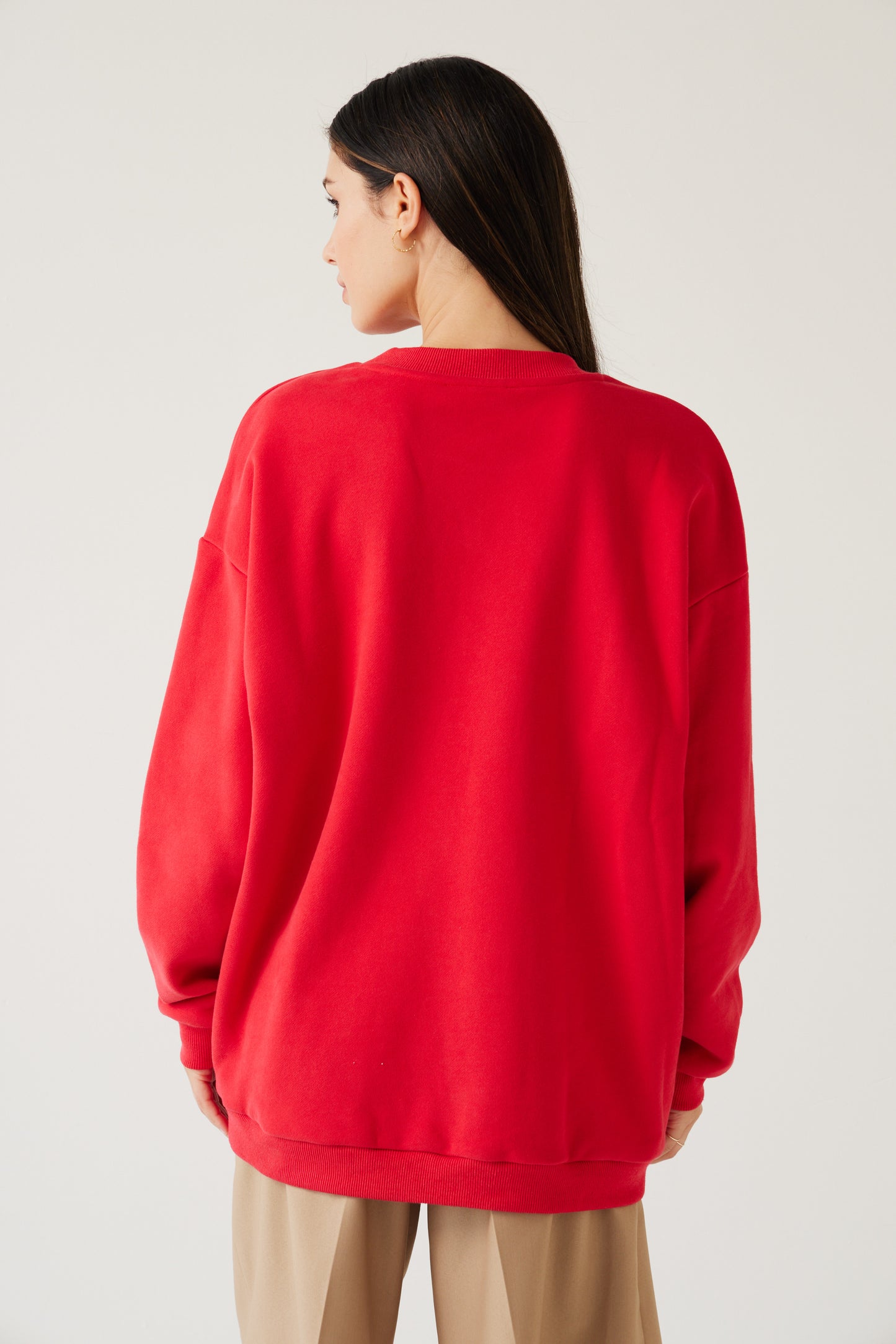 
                  
                    Sporty Sweatshirt Cherry Red
                  
                