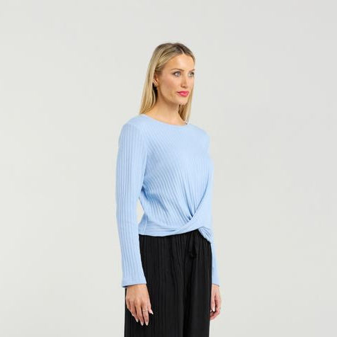
                  
                    TWIST TEE -L/S-PERIWINKLE
                  
                