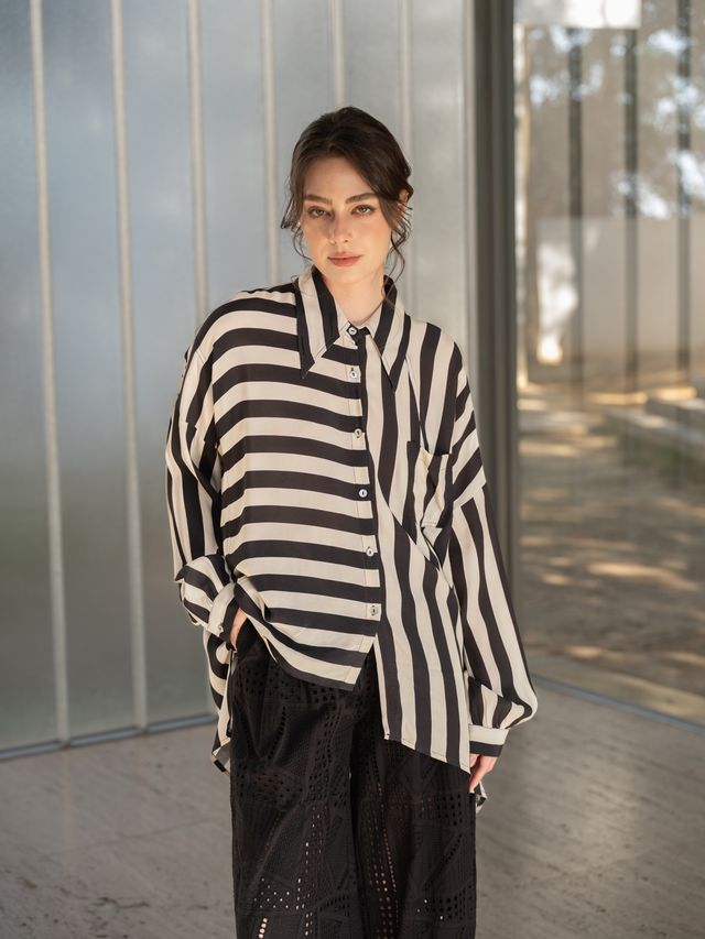 
                  
                    AYLA SHIRT-STRIPE
                  
                