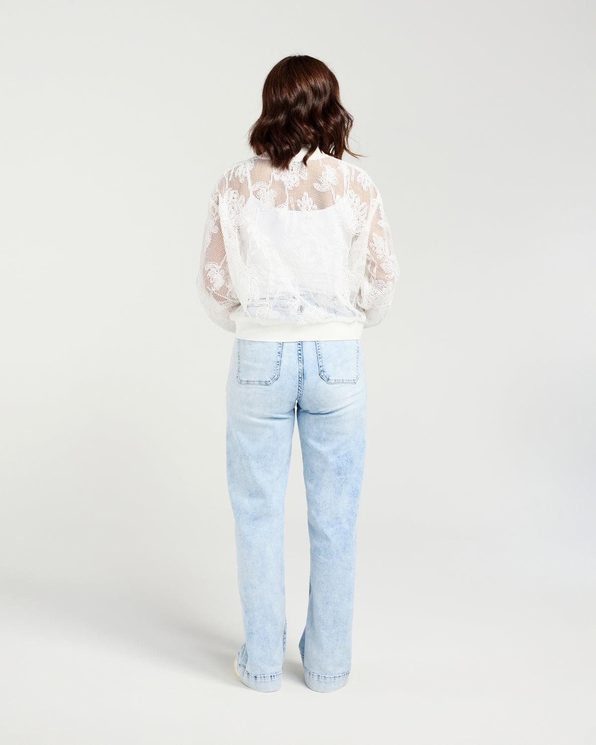 
                  
                    ZAFINA BIANCA BOMBER-PEARL BREEZE
                  
                