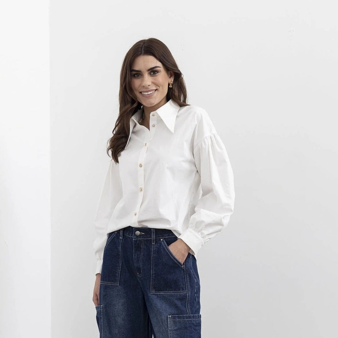 
                  
                    Fairfax Shirt -White
                  
                