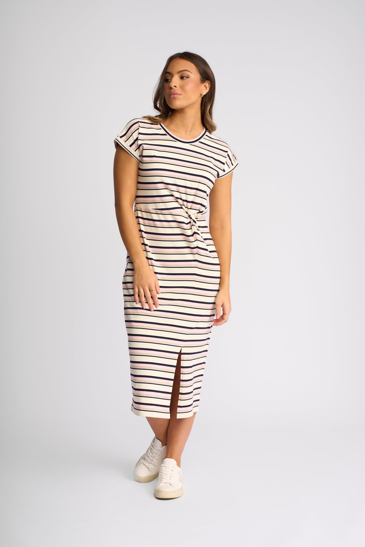 
                  
                    KNEWE PARKER DRESS-INK/PINK
                  
                