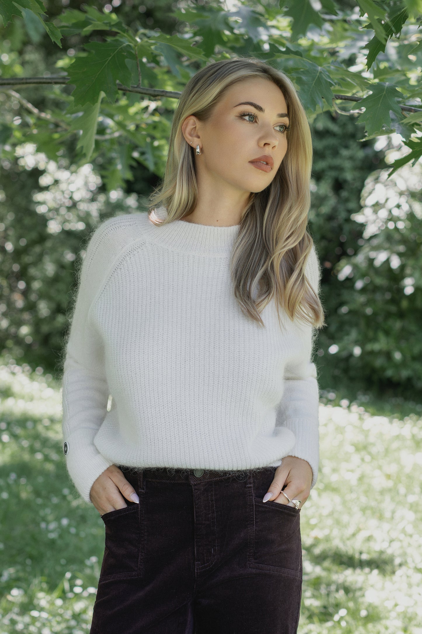 
                  
                    K2028 Mia Sweater-Winter White
                  
                