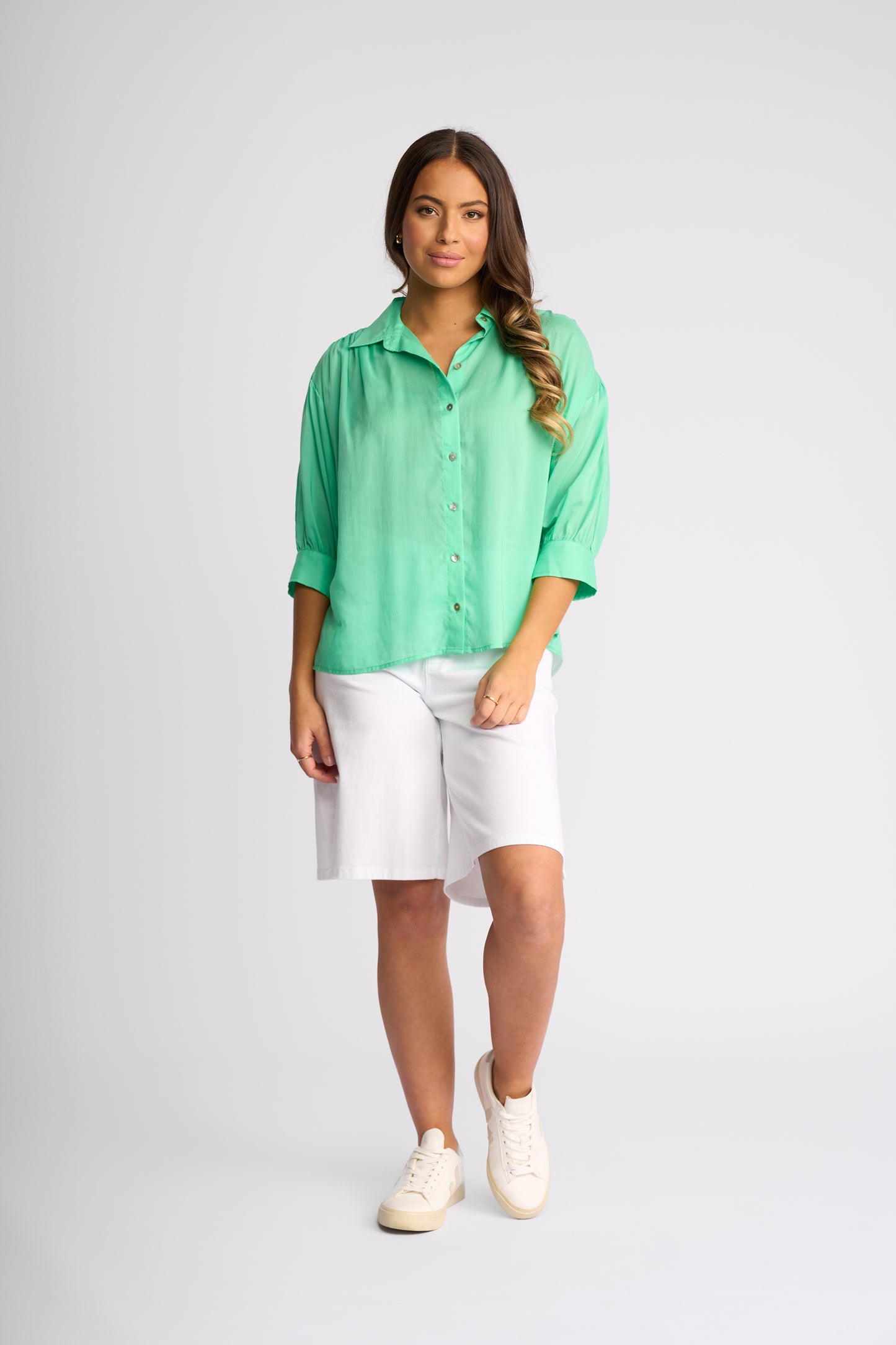 
                  
                    KNEWE MYTH SHIRT-MINT
                  
                