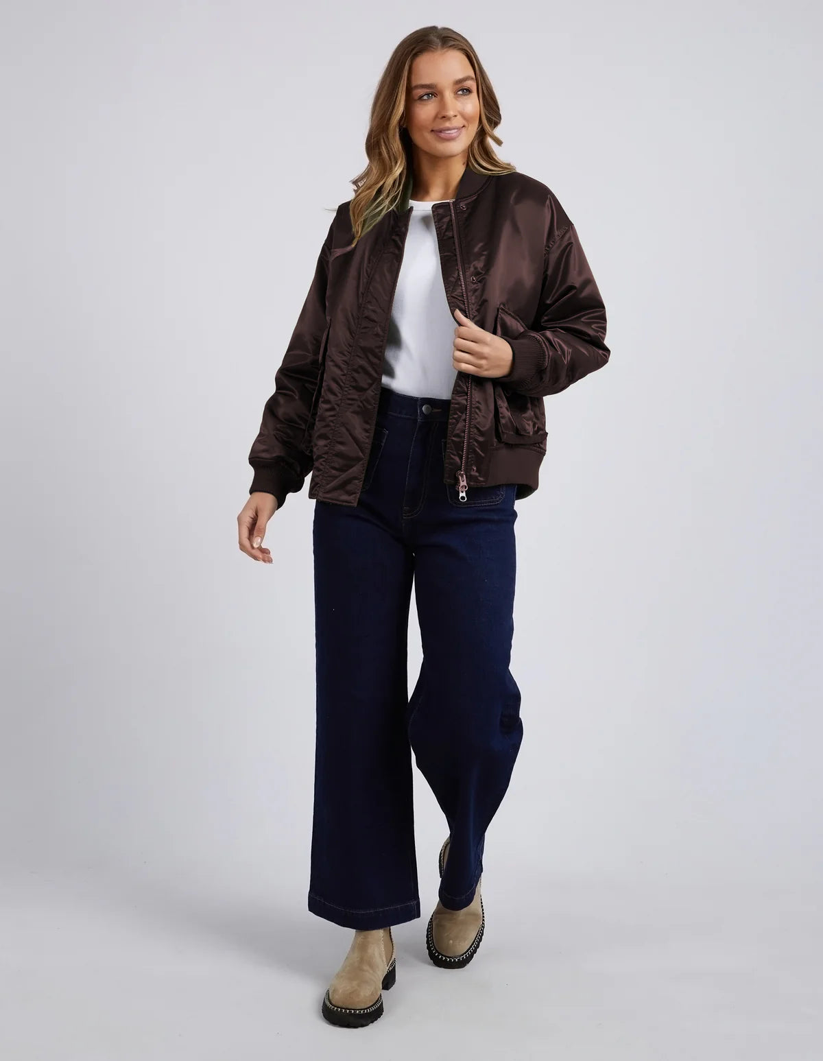
                  
                    FOXWOOD LUCY BOMBER-COFFEE BEAN
                  
                