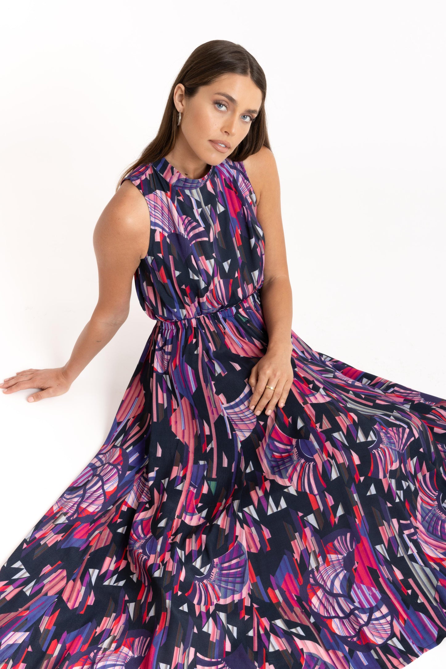 
                  
                    Florence Panelled Midaxi Dress
                  
                