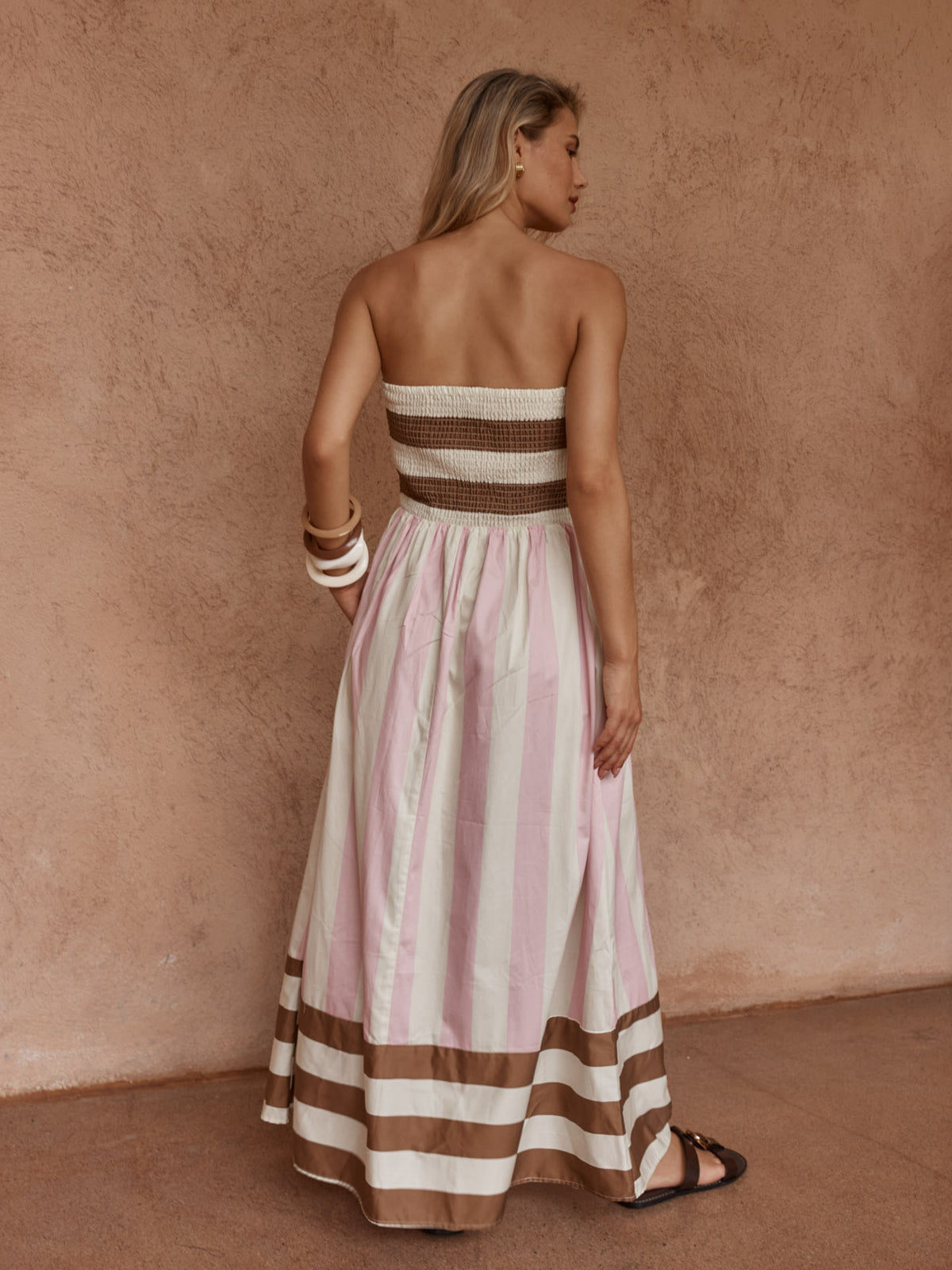 
                  
                    NEA SPLICED STRAPLESS DRESS-NEAPOLITAN
                  
                