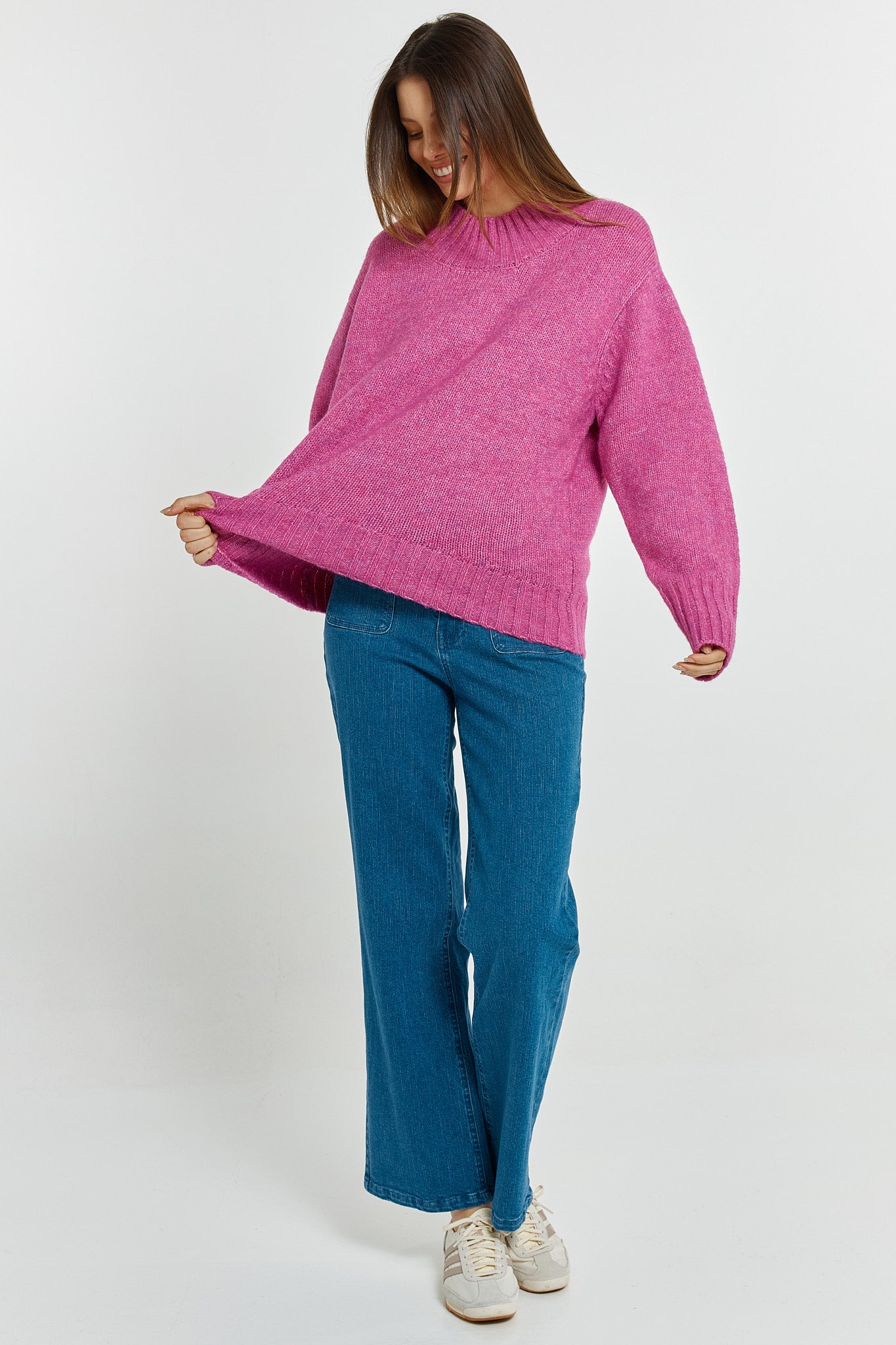 
                  
                    LOLA JUMPER-MULBERRY
                  
                