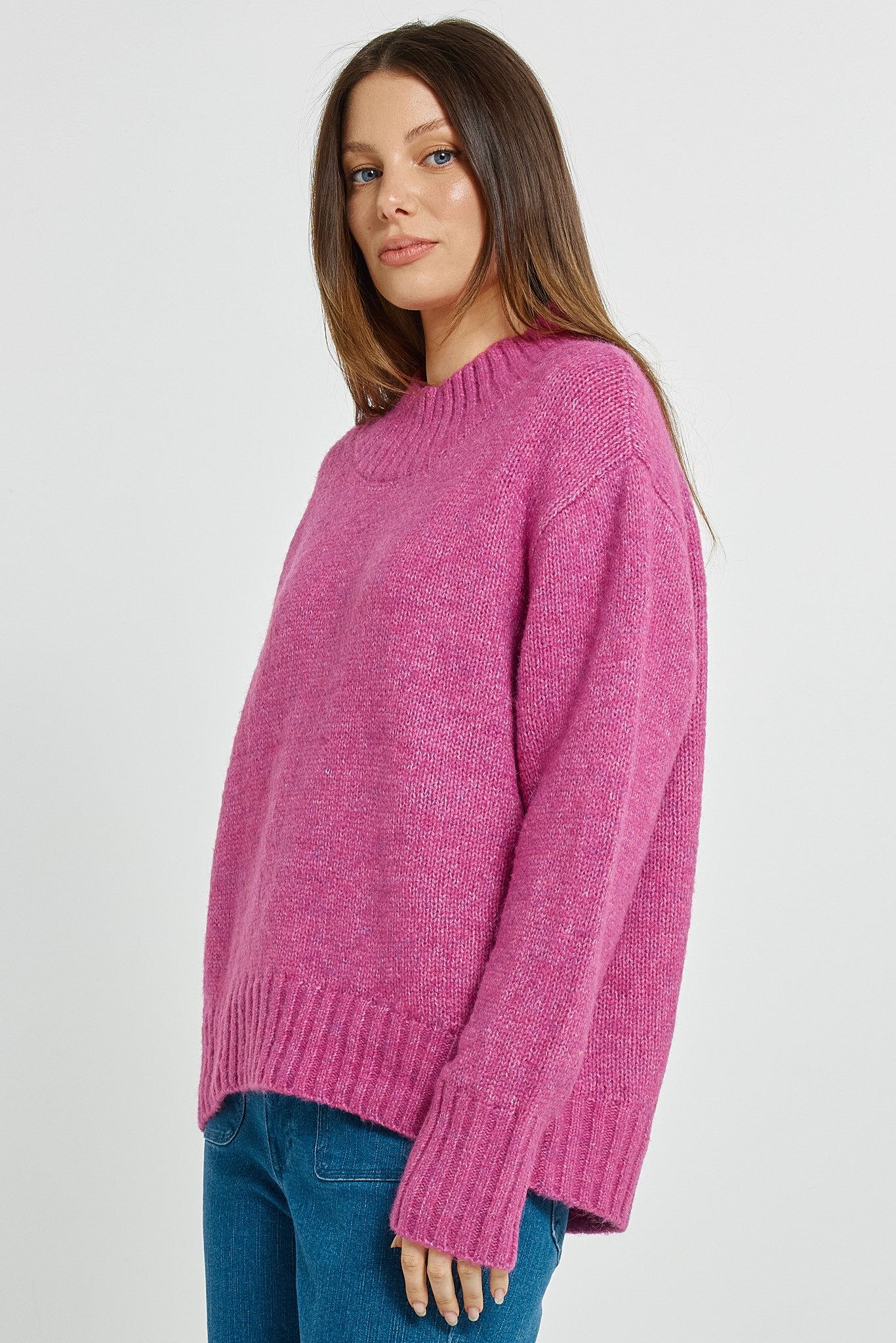 
                  
                    LOLA JUMPER-MULBERRY
                  
                