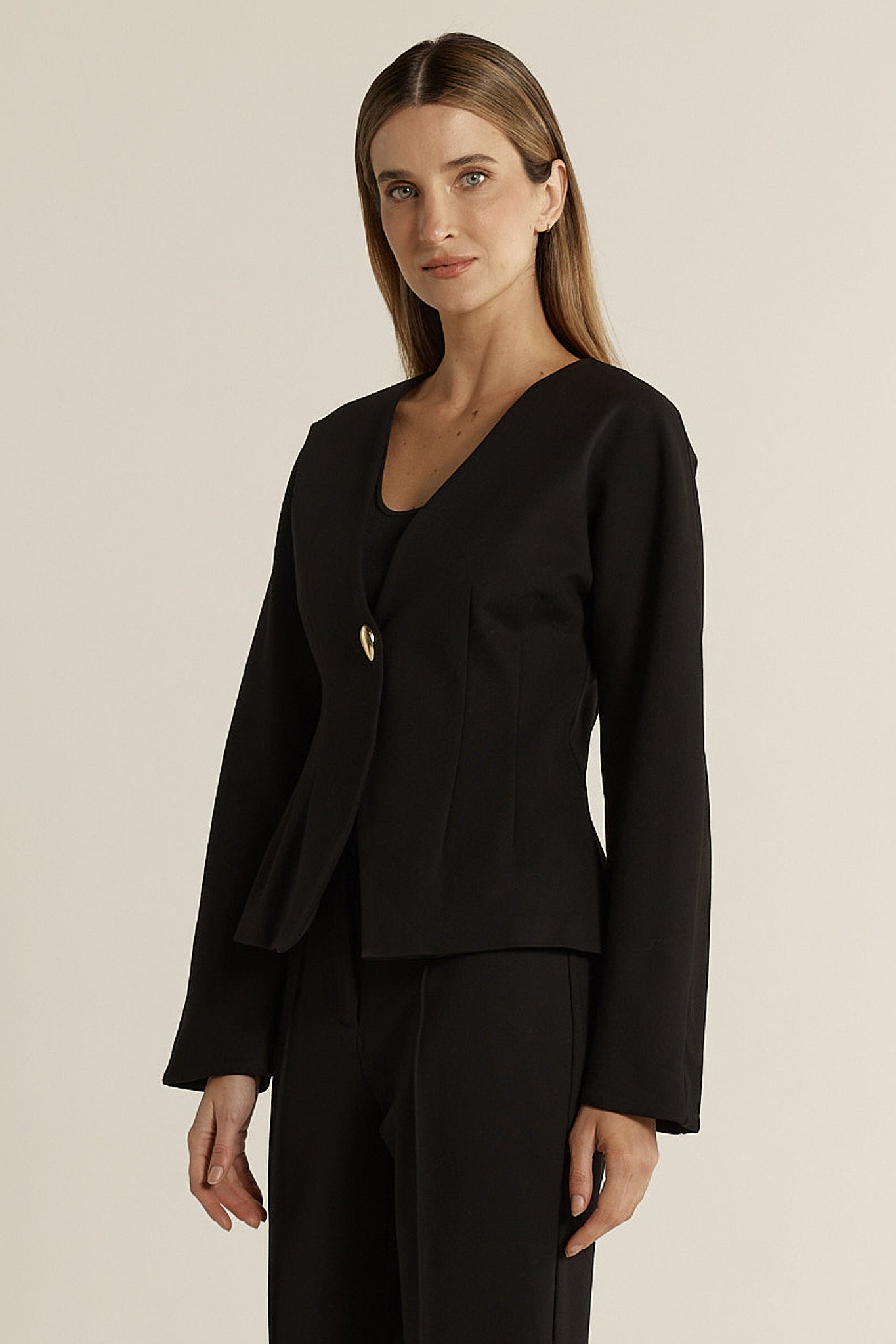 
                  
                    PIA PONTE JACKET-BLACK
                  
                